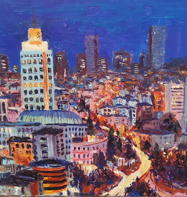 Nihal Doğan imzalı tablo — Yağlı Boya, 30×30 cm, 4.000 TL müzayede satışı