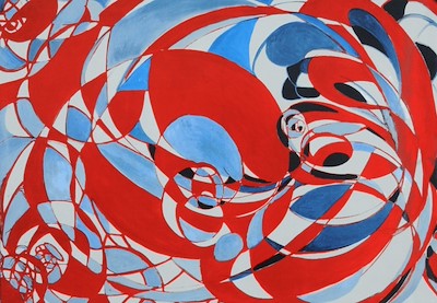 Fahrelnisa Zeid imzalı tablo — Baskı, 60×42 cm, 450 TL müzayede satışı