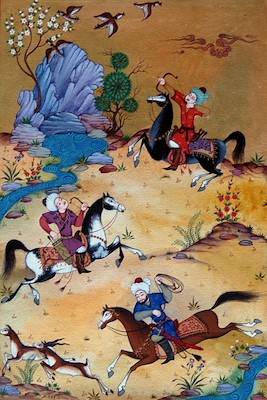 Miradil Yakub imzalı tablo — Minyatür, 30×20 cm, 1.200 TL müzayede satışı