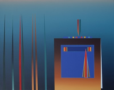 İsmail Ateş imzalı tablo — Yağlı Boya, 60×77 cm, 1.500 TL müzayede satışı