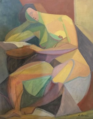 Şemsi Arel imzalı tablo — Yağlı Boya, 52×37 cm, 7.500 TL müzayede satışı