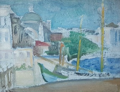 İbrahim Çallı imzalı tablo — Yağlı Boya, 22×30 cm, 19.000 TL müzayede satışı