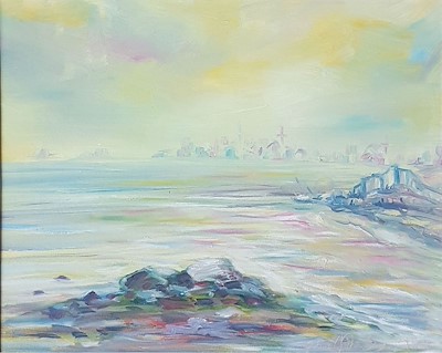 Şirin Güler imzalı tablo — Yağlı Boya, 39×48 cm, 750 TL müzayede satışı