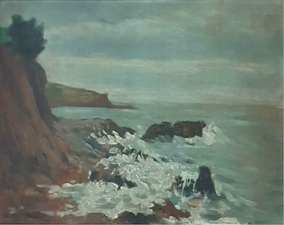 Ayetullah Sümer imzalı tablo — Yağlı Boya, 30×40 cm, 1.700 TL müzayede satışı