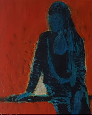Ercan Arslan imzalı tablo — Yağlı Boya, 29×21 cm, 950 TL müzayede satışı