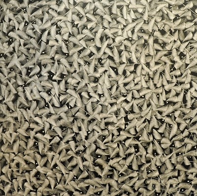 Salih Salnur imzalı tablo — Yağlı Boya, 96×96 cm, 2.000 TL müzayede satışı