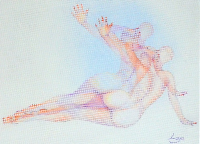 Kader Öztürkmen imzalı tablo — Karışık Teknik, 30×42 cm, 1.500 TL müzayede satışı