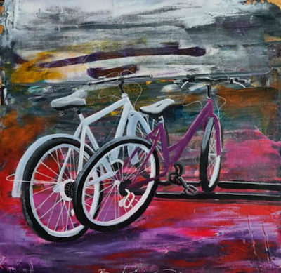 Burak Erim imzalı tablo — Akrilik Boya, 40×40 cm, 1.700 TL müzayede satışı