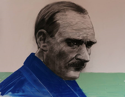 Ferhat Arat imzalı tablo — Karışık Teknik, 70×90 cm, 1.700 TL müzayede satışı