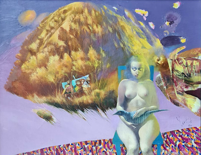 Christo Yotov imzalı tablo — Yağlı Boya, 70×90 cm, 9.500 TL müzayede satışı