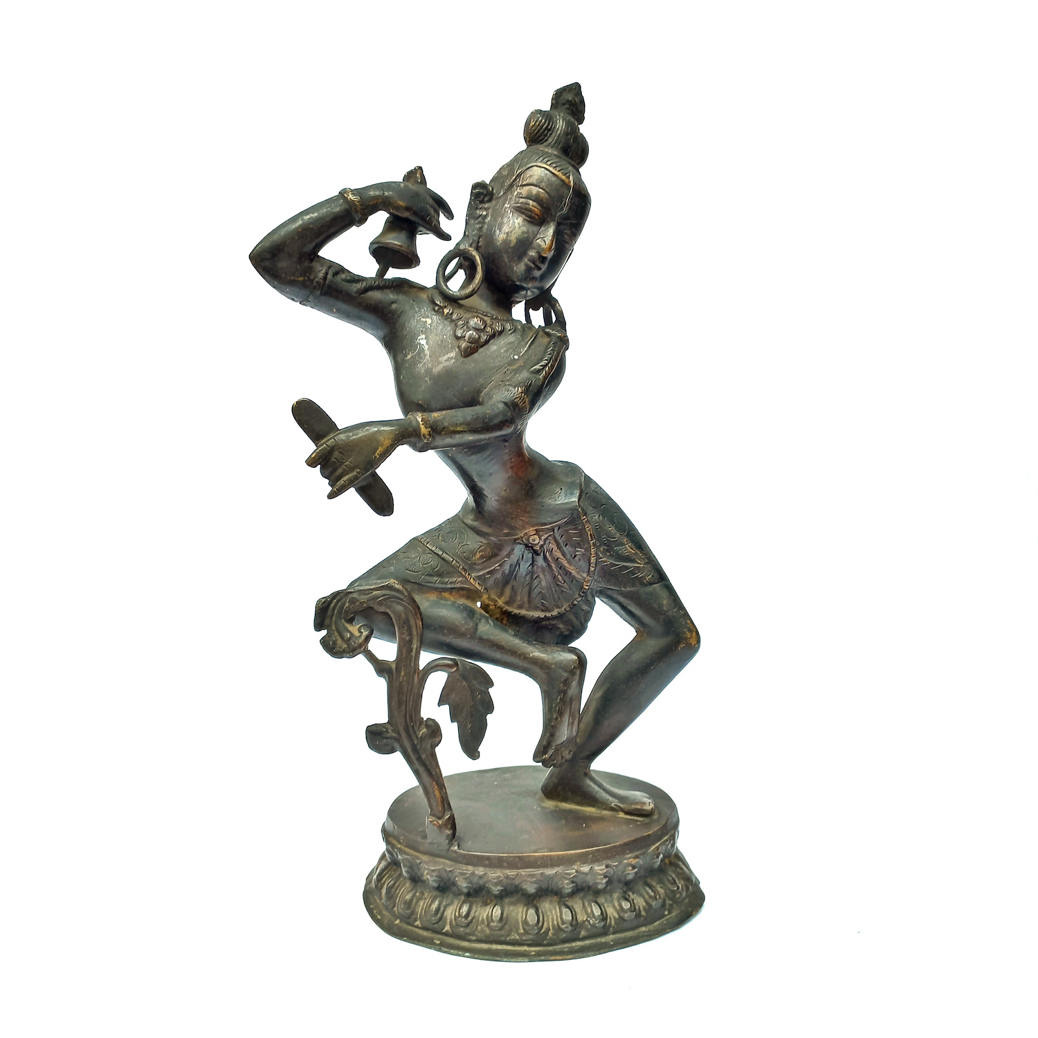 SHIVA出品 Vintage Bronz Shiva Heykeli -Bronz malzemeden Asya da üretilmiş