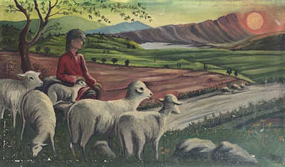 Züleyha imzalı tablo — Yağlı Boya, 86×50 cm, 1.000 TL müzayede satışı