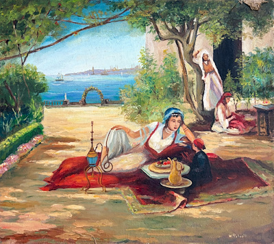 W. Petrof imzalı tablo — Yağlı Boya, 56×70 cm, 22.500 TL müzayede satışı