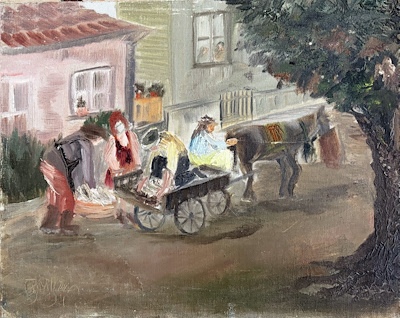 Günnur Pres imzalı tablo — Yağlı Boya, 41×32 cm, 1.000 TL müzayede satışı
