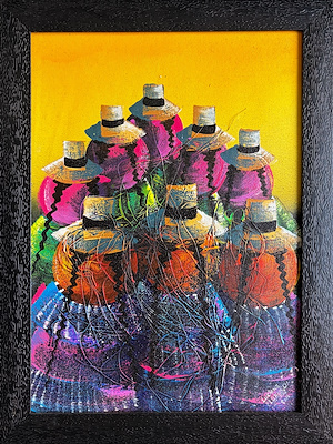 Luciano Elores imzalı tablo — Yağlı Boya, 30×37 cm, 1.000 TL müzayede satışı