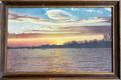 N.p. Janvier imzalı tablo — Pastel Boya, 1.000 TL müzayede satışı