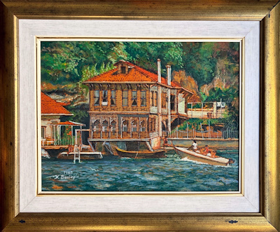 Kemal Benlioğlu imzalı tablo — Yağlı Boya, 30×40 cm, 7.500 TL müzayede satışı