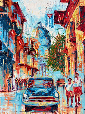 Vintage imzalı tablo — Yağlı Boya, 54×73 cm, 1.000 TL müzayede satışı
