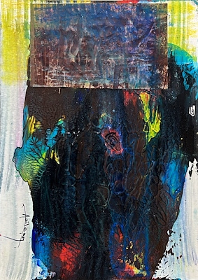 Murat Asilcan imzalı tablo — Karışık Teknik, 23×17 cm, 1.000 TL müzayede satışı
