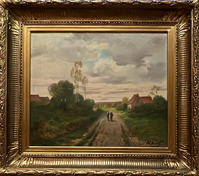 M. Bernard imzalı tablo — Yağlı Boya, 47×56 cm, 30.000 TL müzayede satışı