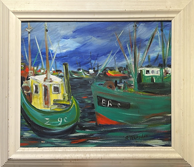 R. Vermeulen imzalı tablo — Yağlı Boya, 50×60 cm, 9.000 TL müzayede satışı