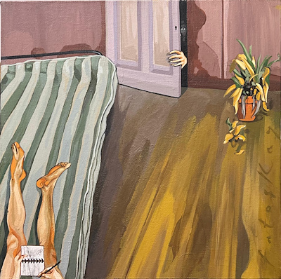 Fatoş Kaya imzalı tablo — Akrilik Boya, 30×30 cm, 4.500 TL müzayede satışı