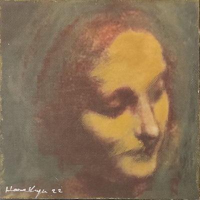 Harun Kaya imzalı tablo — Yağlı Boya, 15×15 cm, 1.250 TL müzayede satışı