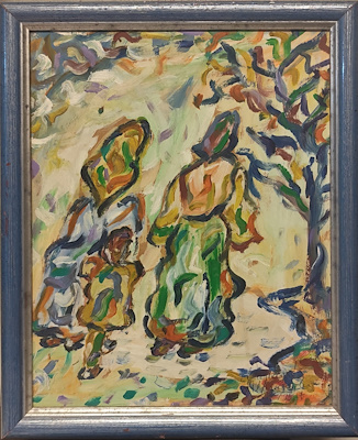 Nurhayat Altunçoğlu imzalı tablo — Yağlı Boya, 29×23 cm, 1.250 TL müzayede satışı