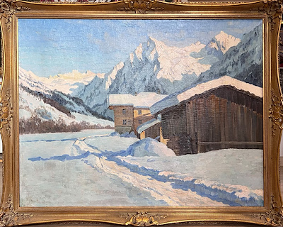 Louıs Von Plackner imzalı tablo — Yağlı Boya, 66.5×88 cm, 19.000 TL müzayede satışı