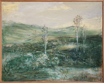 Nesrin Sağlam imzalı tablo — Yağlı Boya, 80×100 cm, 8.000 TL müzayede satışı