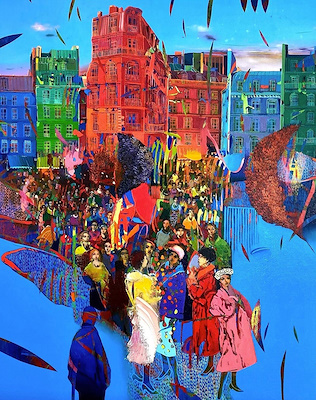 Hakan Esmer imzalı tablo — Yağlı Boya, 93×72 cm, 145.000 TL müzayede satışı