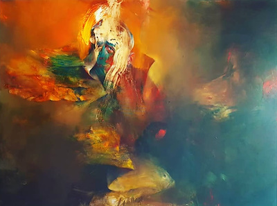Serdar Leblebici imzalı tablo — Yağlı Boya, 150×200 cm, 206.000 TL müzayede satışı