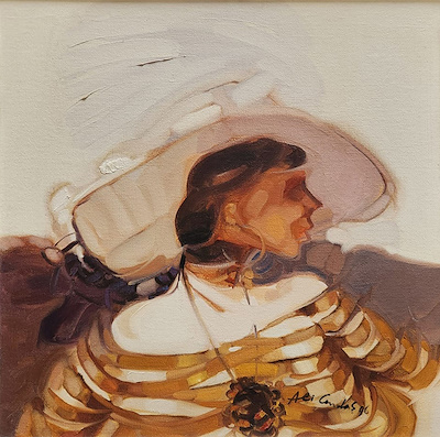 Ali Candaş imzalı tablo — Yağlı Boya, 50×50 cm, 38.000 TL müzayede satışı