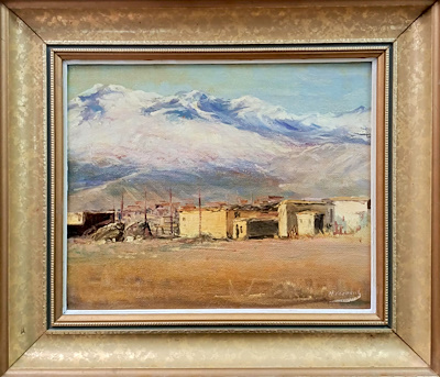 Nebahattin Yasakul imzalı tablo — Yağlı Boya, 26×32 cm, 28.000 TL müzayede satışı