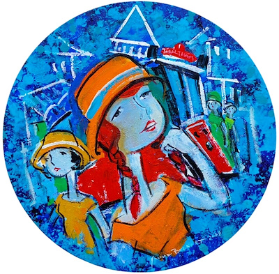 Yavuz Bozkurt imzalı tablo — Yağlı Boya, 7.500 TL müzayede satışı