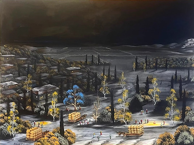 Recai Öztürk imzalı tablo — Yağlı Boya, 80×60 cm, 35.000 TL müzayede satışı