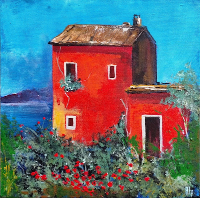 Alp Köklü imzalı tablo — Yağlı Boya, 30×30 cm, 2.250 TL müzayede satışı
