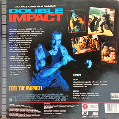 JEAN CLAUDE-VAN DAMME/DOUBLE IMPACT-