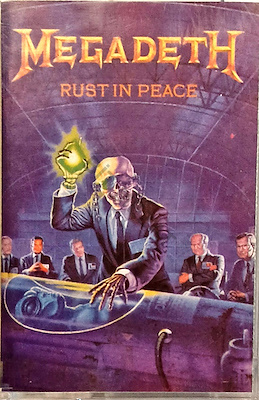 MEGADETH / RUST IN PEACE-KASET PLASTİK KABINDA ÇİZİK MEVCUT | Bit