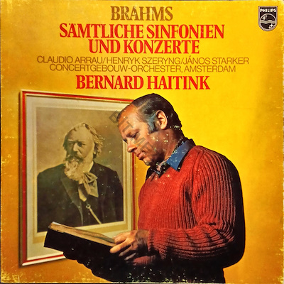 JOHANNES BRAHMS/BERNARD HAITINK/ ORCHESTRE DU CONCERTGEBOUW D
