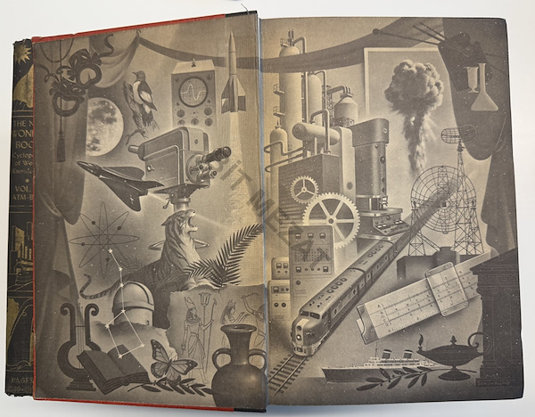 The New Wonder Book Cyclopedia of World Knowledge-1954, 12 Cilt