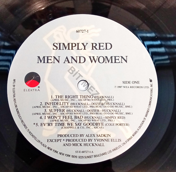 SIMPLY RED/ MEN AND WOMEN-K 7 P 8 | Bit Mezat