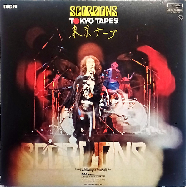 Scorpions Tokyo Tapes サイン入り Scorpions Tokyo Tapes サイン入りの通販 | LIGHTANDDRAWING