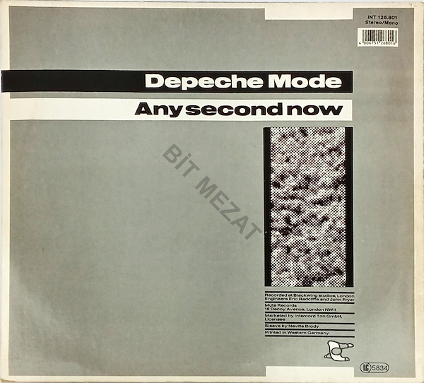 DEPECHE MODE/JUST CAN'T GET ENOUGH-K 6-7 P 7-8 PLAK HER İKİ YÜZDE