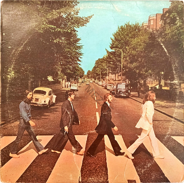 THE BEATLES / ABBEY ROAD-K 6 P 6 PLAK HER İKİ YÜZDE YÜZEYSEL,A