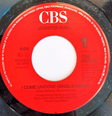 Jennifer Rush .Another Way 8cm 8センチシングル Jennifer Rush