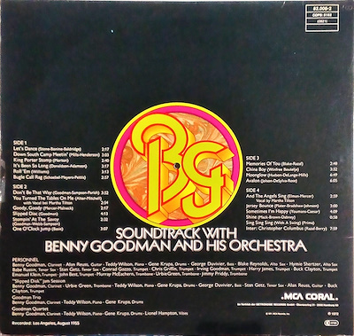 BENNY GOODMAN AND HIS ORCHESTRA/THE BENNY GOODMAN STORY (2 PLAK)-K