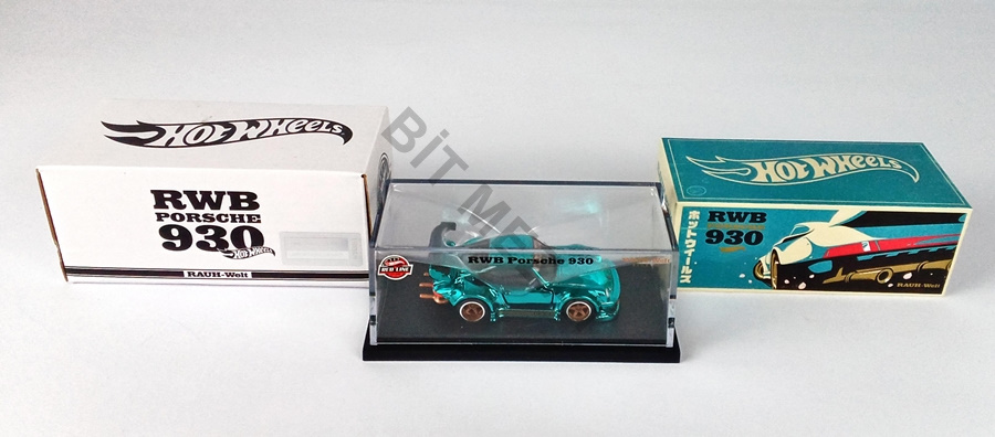 Hot Wheels 'RLC' RWB Porsche 930 RAUH-WELT BEGRIFF - 1/64 ölçek