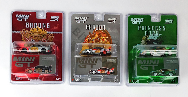 MiniGT ve 'Mizu Diecast' işbirliği ile LB Silhouette Nissan 3lü