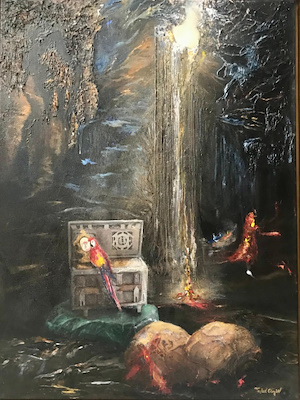 Taçlan Görgün imzalı tablo — Yağlı Boya, 80×60 cm, 25.000 TL müzayede satışı